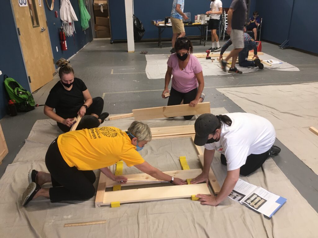 Bed Making for the Homeless - Service Project! - It was Awesome!!!