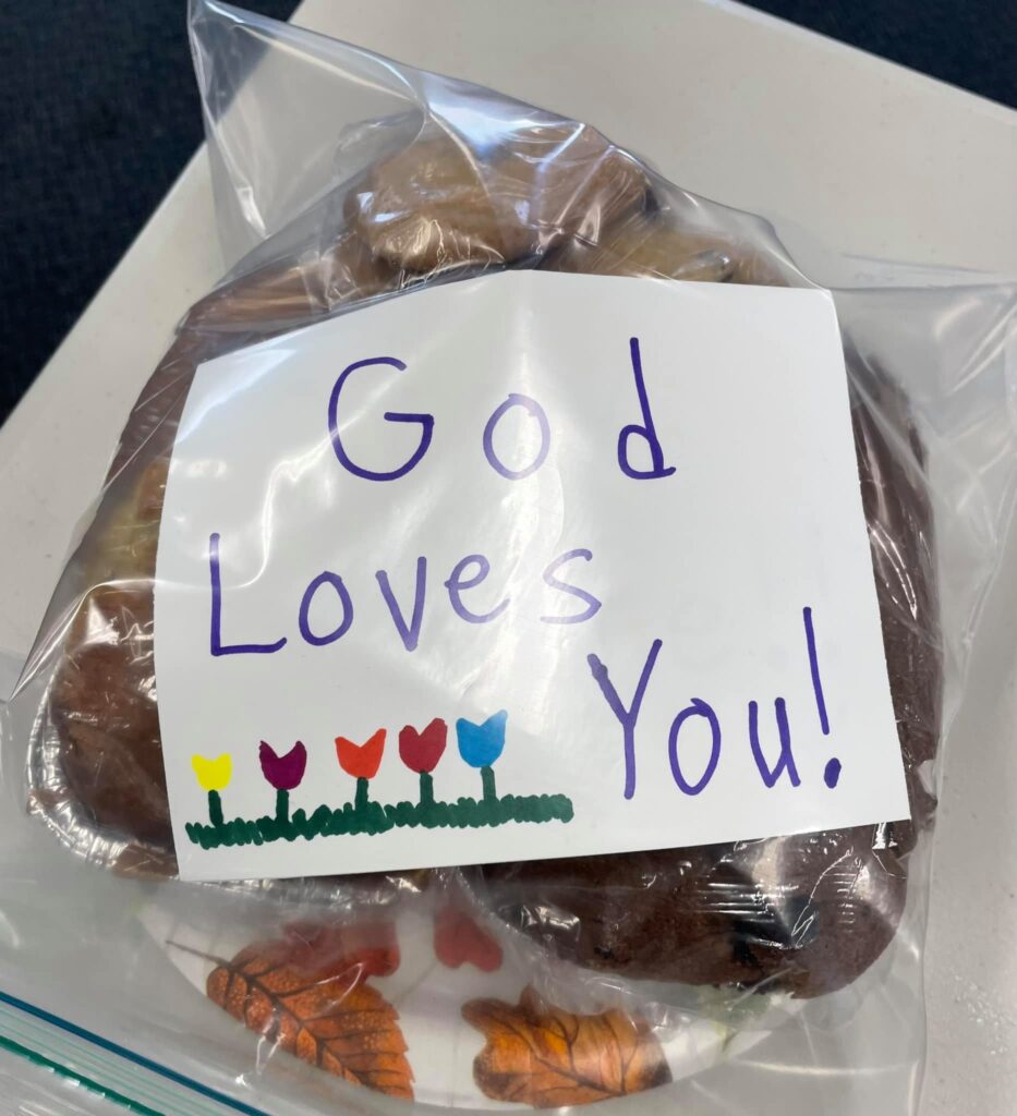 High School Youth Group - Bread Making for "Seniors" and "Shut-ins" of the church!